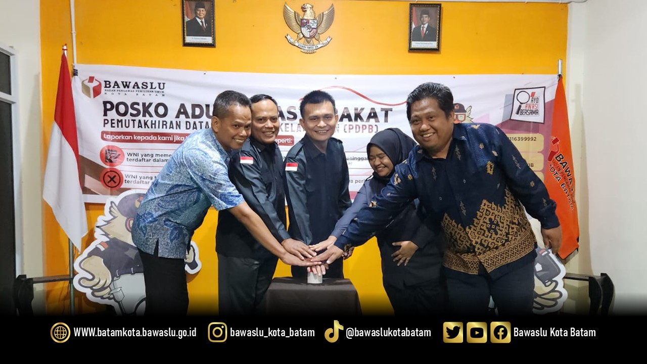 Peluncuran Posko Pengaduan Masyarakat Pengawasan PDPB