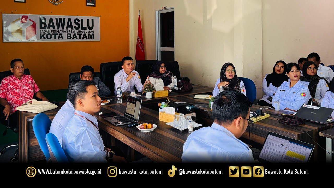 Pelaksanaan Diskusi mingguan "Diserbu" Bawaslu Kota Batam