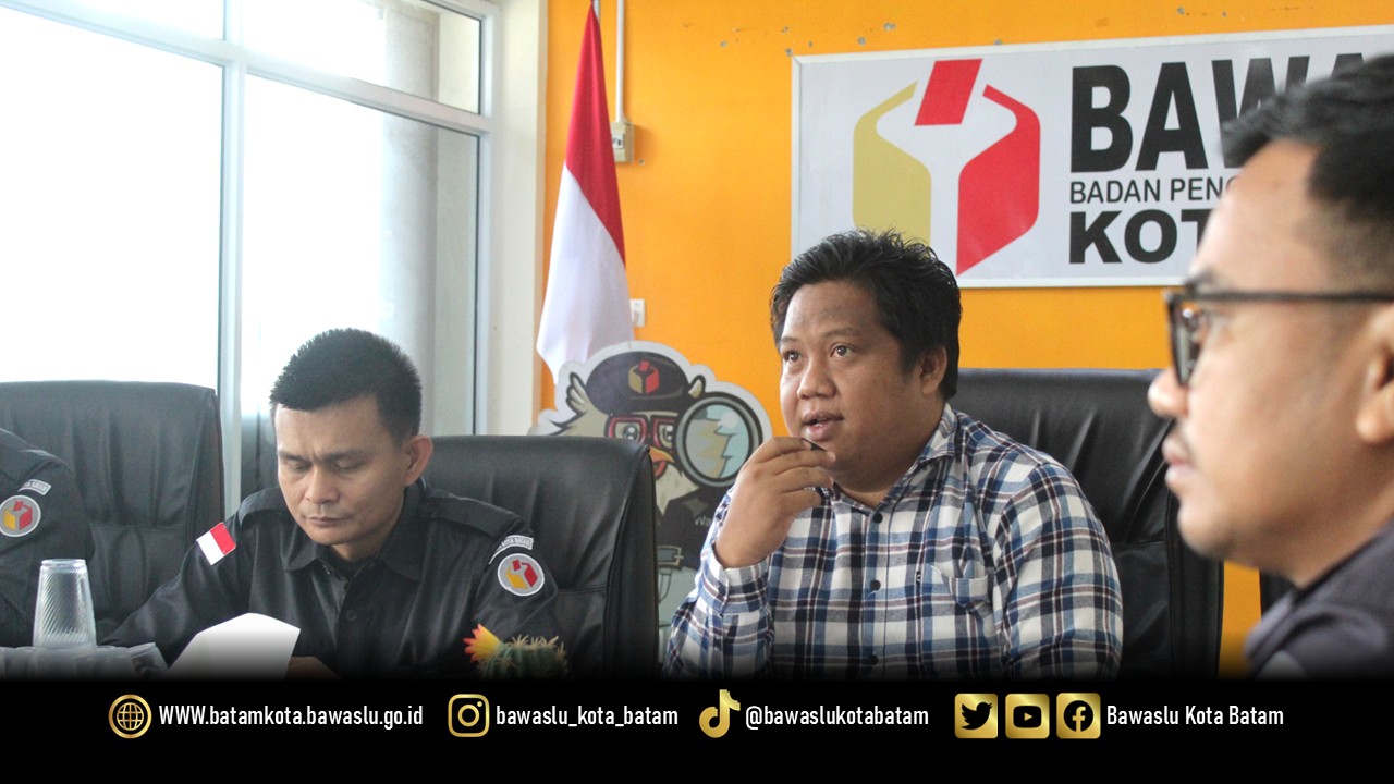 Pelaksanaan Rapat Koordinasi Penyusunan PDPB bersama KPU Kota Batam