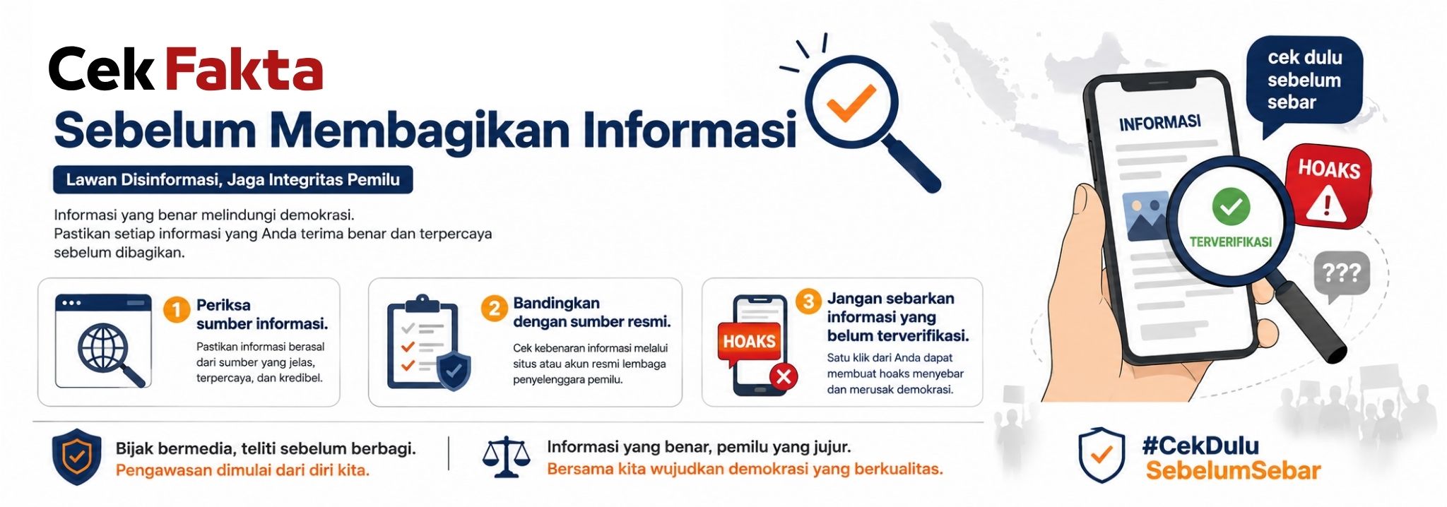 Flyer cek fakta