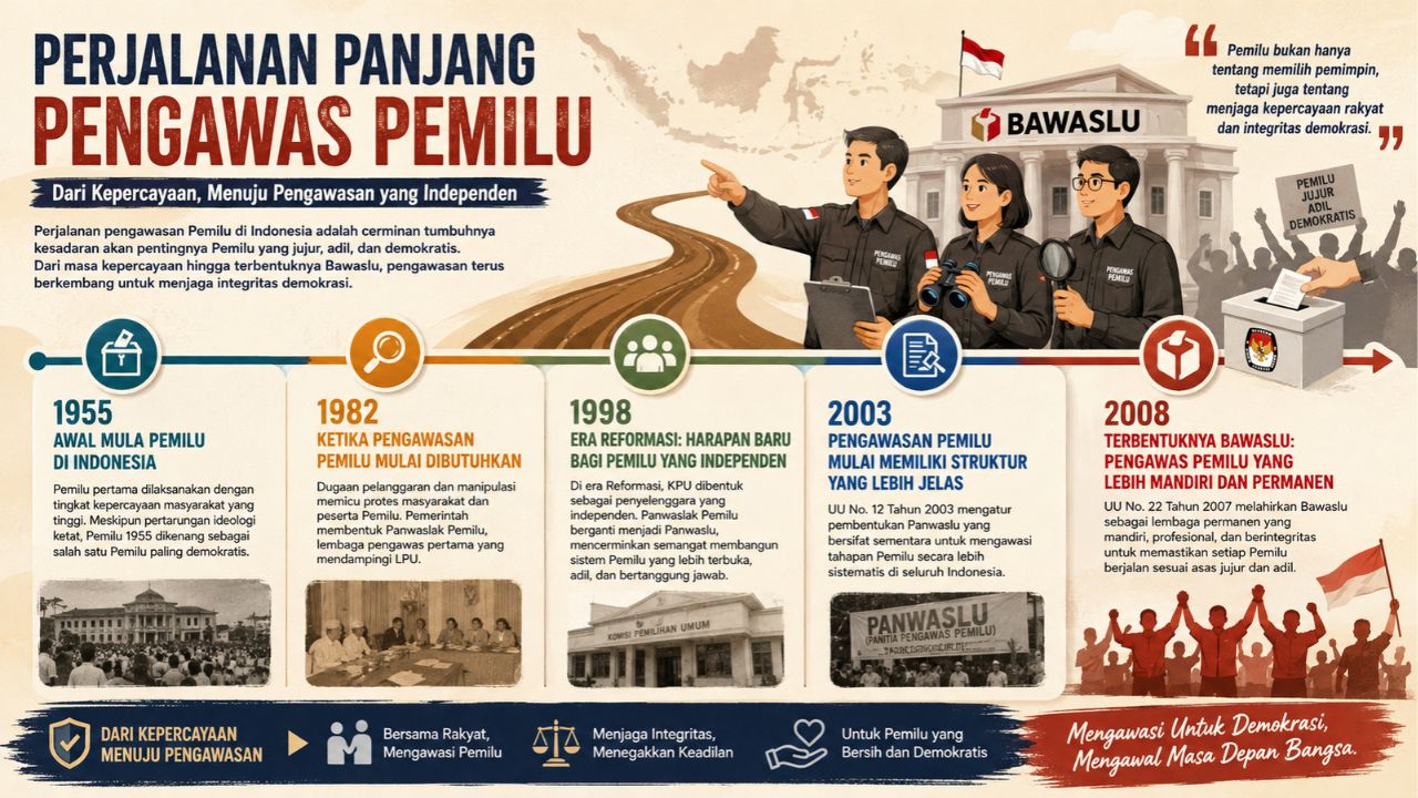 Sejarah Pengawasan Pemilu