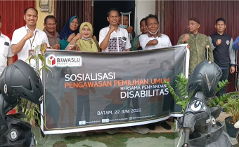 Tingkatkan Partisipasi Disabilitas, Bawaslu Batam Sosialisasi ke PPDI