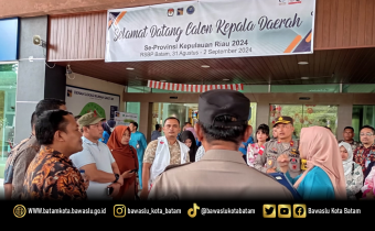 Pengawasan Persiapan Tes Kesehatan Bakal Pasangan Calon Walikota dan Wakil Walikota Batam 2024