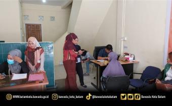 Pendaftaran PTPS hari kedua di Panwaslu Kecamatan Sekupang