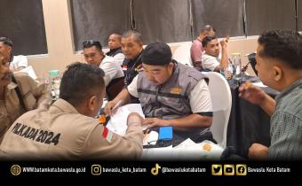 Simulasi penanganan pelanggaran pemilihan 