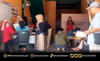 Potret Pendaftaran PTPS di Kantor Panwaslu Kecamatan Batam Kota