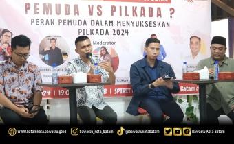 Dialog Pemuda Bincang Santuy "Bintuy" dengan tema "Pemuda vs Pilkada"