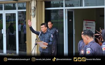 Pelaksanaan upacara memperingati hari lahir Pancasila