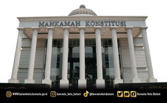 Gedung mahkamah konstitusi RI