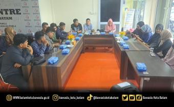 Pertemuan Bawaslu Kota Batam bersama kader SKPP dan P2P Kota Batam (KPP Kota Batam)