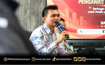 Ketua Bawaslu Kota Batam, Antonius Itoloha Gaho, secara resmi membuka kegiatan Pendidikan Pengawas Partisipatif (P2P) Tahun 2026 di Kantor Bawaslu Kota Batam, Selasa (26/5/2026).