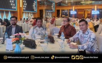 Ketua dan Anggota Bawaslu Kota Batam menghadiri Seminar Nasional bertajuk “Menyongsong Reformulasi Undang-Undang Pemilu 2029 dengan Menjaring Aspirasi dan Gagasan Daerah untuk Penguatan Demokrasi Indonesia” yang diselenggarakan oleh FISIPOL Universitas Riau Kepulauan (UNRIKA), Senin (22/6/2026).