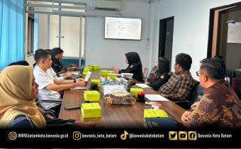 Bawaslu Kota Batam menghadiri Rapat Koordinasi Pemutakhiran Data Pemilih Berkelanjutan (PDPB) Triwulan II Tahun 2026 bersama KPU Kota Batam dan Disdukcapil Kota Batam, Rabu (24/6/2026).