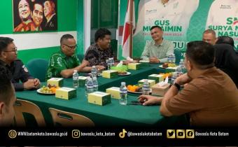 Bawaslu Kota Batam melaksanakan Silaturahmi dan Koordinasi Pemutakhiran Data Partai Politik Berkelanjutan (PDPB) Tahun 2026 bersama DPC PKB Kota Batam, Selasa (2/6/2026).