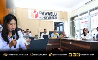 Bawaslu Kota Batam kembali melaksanakan Diskusi Mingguan Diserbu Seri Ke-9 pada Rabu, 10 Juni 2026, di Kantor Bawaslu Kota Batam.